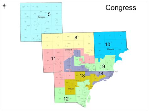 12th Congressional District Michigan Map - Map