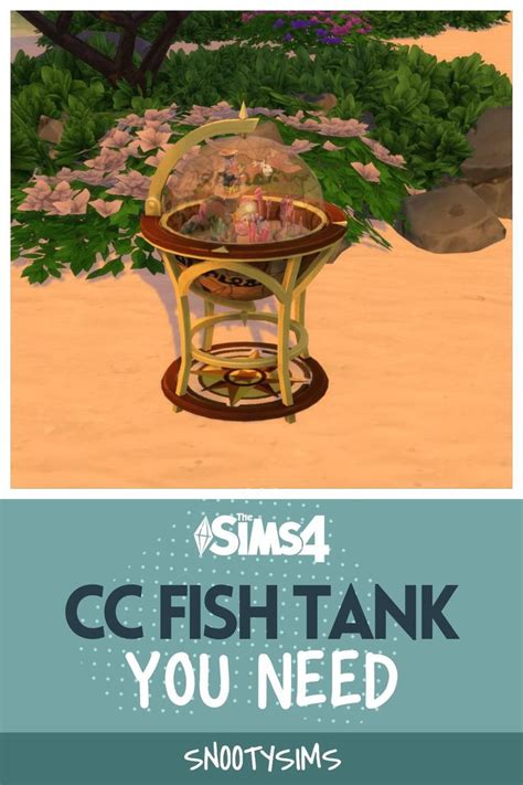 The Coolest Sims 4 Fish Tank CCs