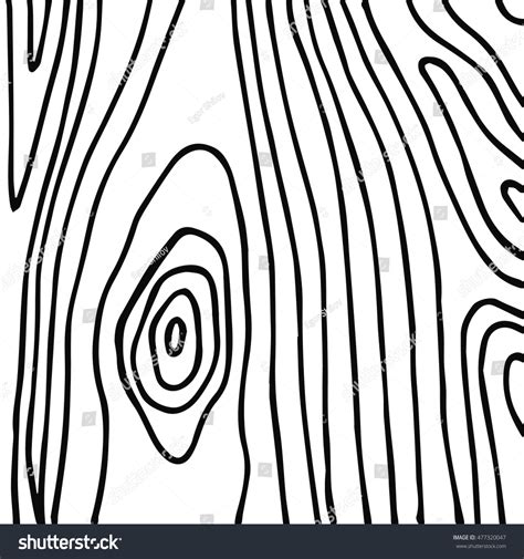 Texture Tree Bark Black White Vector Stock Vector (Royalty Free ...