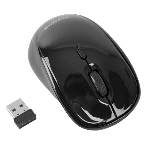 Targus Wireless USB Laptop Blue Trace Mouse - Black