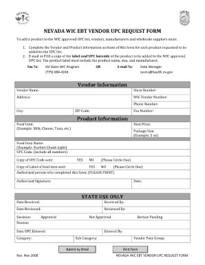 Nevada Ebt - Fill Online, Printable, Fillable, Blank | pdfFiller