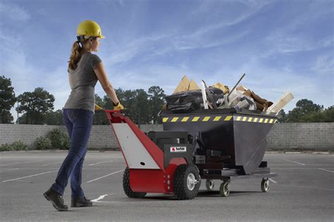 Electric Pusher for Dumpsters, Large Trash & Waste Bins