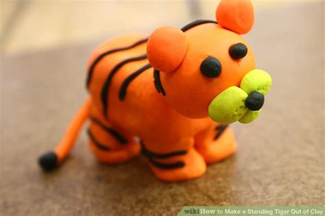 How to Make a Standing Tiger Out of Clay: 15 Steps (with Pictures)