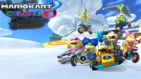 #Mario Mario Kart 8 Deluxe Super Mario #1080P #wallpaper #hdwallpaper #desktop | Mario kart 8 ...