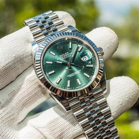 Rolex Datejust 41 - Ultra Rare - Mint Green Dial - Jubilee... for Php1 ...