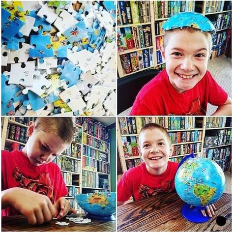 WORLD GLOBE 3D PUZZLE - THE TOY STORE