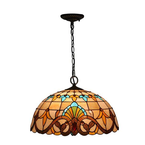 Buy BDHBB Farmhouse Chandeliers for Dining Rooms, Warm Stained Glass ...