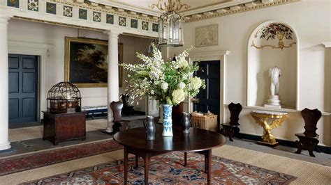 The grand entrance hall | Dumfries house, 18th century house, Georgian furniture