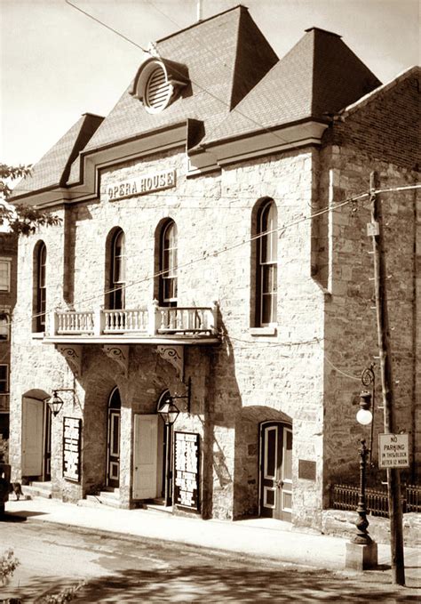 Central City Colorado Opera House 1950 Photograph by Marilyn Hunt