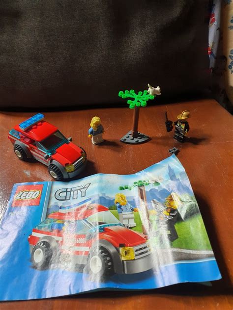 LEGO 6001 Fire Chief Car, Hobbies & Toys, Toys & Games on Carousell