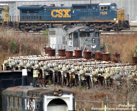 RAILROAD Freight Train Locomotive Engine EMD GE Boxcar BNSF,CSX,FEC ...