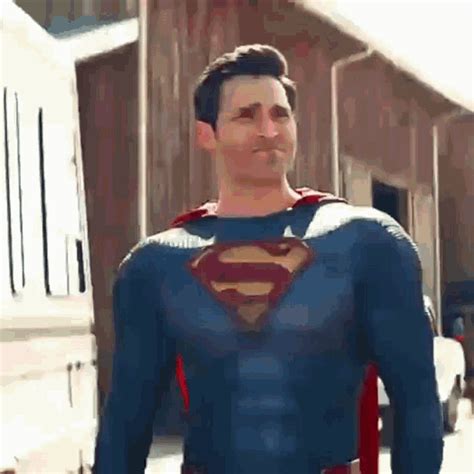 Handsome Superman Flying GIF | GIFDB.com