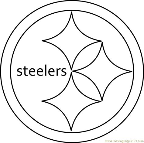 Pittsburgh Steelers Football Pages Coloring Pages