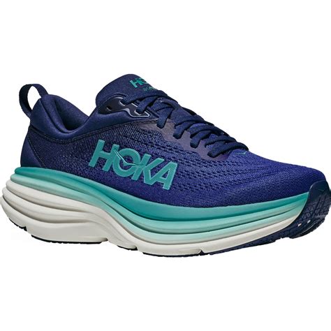 Hoka Bondi 8 Running Shoes Women - bellwether blue / evening sky | BIKE24