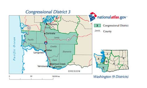 Washington 3rd Congressional District Map - London Top Attractions Map