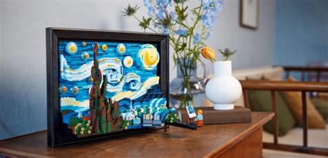 LEGO Brings Van Gogh’s Most Famous Painting Into the Third Dimension ...