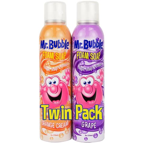 (2 Pack) Mr. Bubble Foam Soap, Rotating Colors, 8 Oz - Walmart.com | Foam soap, Bubbles, Soap ...