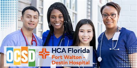 OCSD CTE and HCA Fort Walton Beach Destin Hospital Partnership | Okaloosa County School District