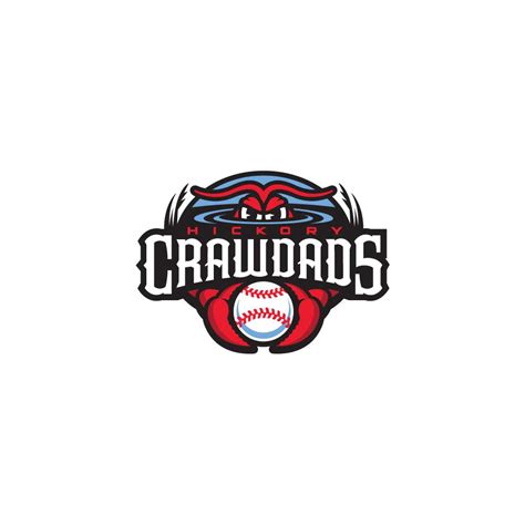 Hickory Crawdads Logo Vector - (.Ai .PNG .SVG .EPS Free Download)