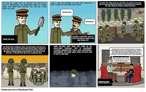 WWI Struggles Storyboard por turelly