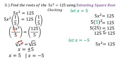 Solving Equations Using Square Roots Worksheet