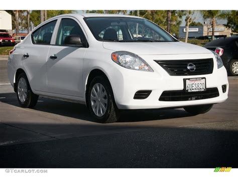 2012 Fresh Powder White Nissan Versa 1.6 S Sedan #100284096 Photo #23 ...