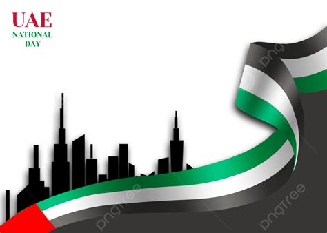 Uae National Day Ribbon Flying Background, United Arab Emirates, National Day, Ribbon Background ...