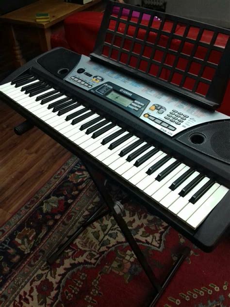 Yamaha PSR 175 keyboard with stand and power supply | in Hazel Grove ...