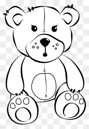 Bear Clipart Black And White, Transparent PNG Clipart Images Free Download - ClipartMax