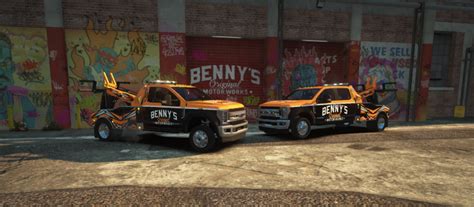 Benny's tow trucks and SAST tow truck - GTA5-Mods.com