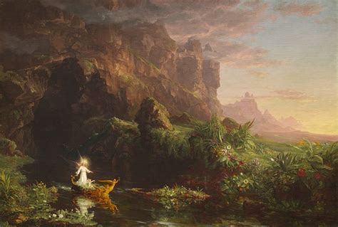 Thomas Cole, The Voyage of Life Series (1842) - Alya's Art Portfolio