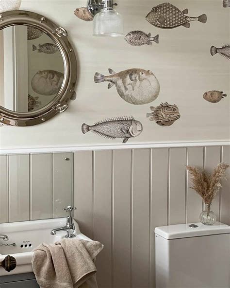 Coastal Bathroom Wallpaper Ideas - Soul & Lane