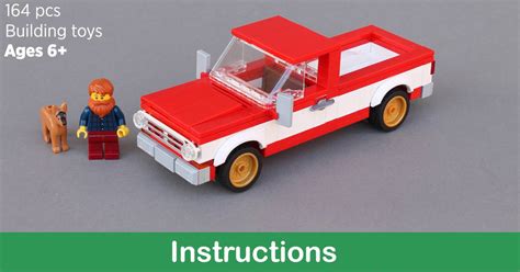 Build your own classic pickup truck [Instructions] - The Brothers Brick ...