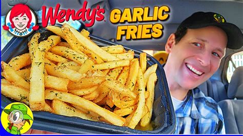 Wendy's® GARLIC FRIES Review 👧🧄🍟 Still Hot And Crispy?! 🤔 Peep THIS Out ...