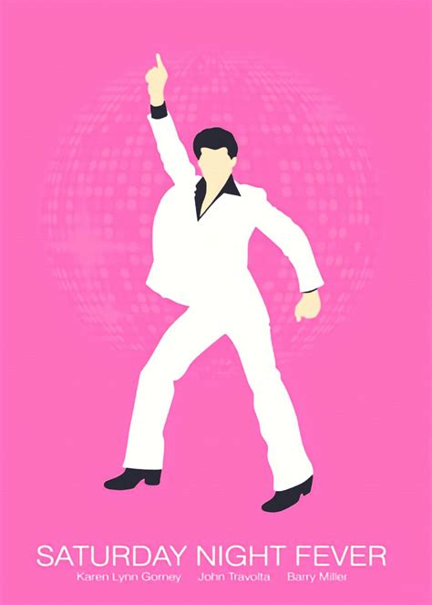 'Saturday Night Fever' Poster by MargarettaRosenbaum Studio | Displate