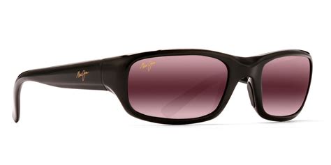 Maui Jim Stingray 103 Gloss Black with Polarized Neutral Grey Lenses - Flight Sunglasses