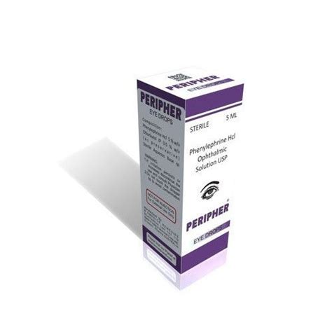 Phenylephrine HCl Eye Drops, Packaging Type: Box, Rs 72 /pack | ID ...