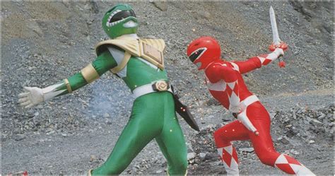 Green Ranger Vs Red Ranger Power Rangers Cosplay Green Power Ranger ...