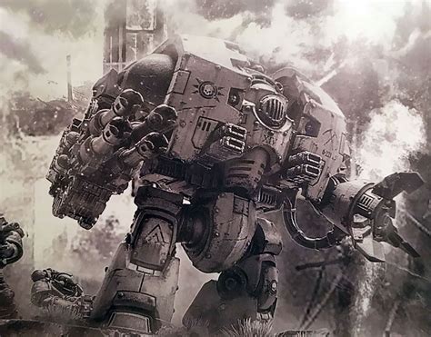 Leviathan Pattern Siege Dreadnought - Art by Forge World - 40K Gallery