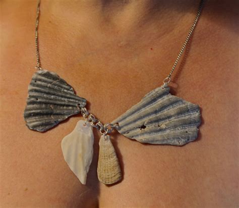 Handmade Sea Shell Necklace - Etsy UK