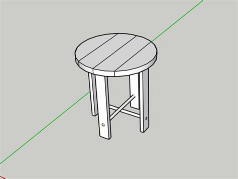 DIY Round Side Table Plans4 - Milescraft