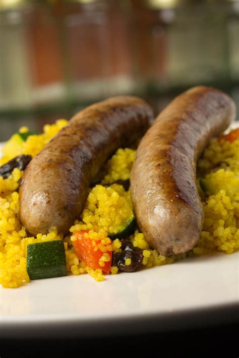 Freestyle Cookery: Recipe - Merguez Sausages with Couscous