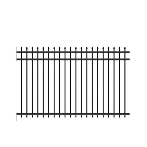 15 - Metal Fence Panels - Metal Fencing - The Home Depot