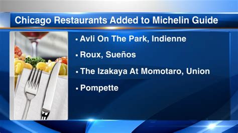 Chicago Michelin Star restaurants: 7 spots added to guide - ABC7 Chicago