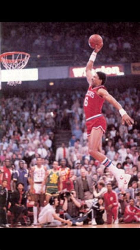 Dr. J Julius Erving dunk from foul line | Sports basketball, Julius erving, Erving