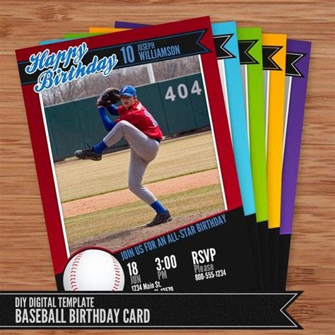 Baseball Card Template Photoshop | Stcharleschill Template