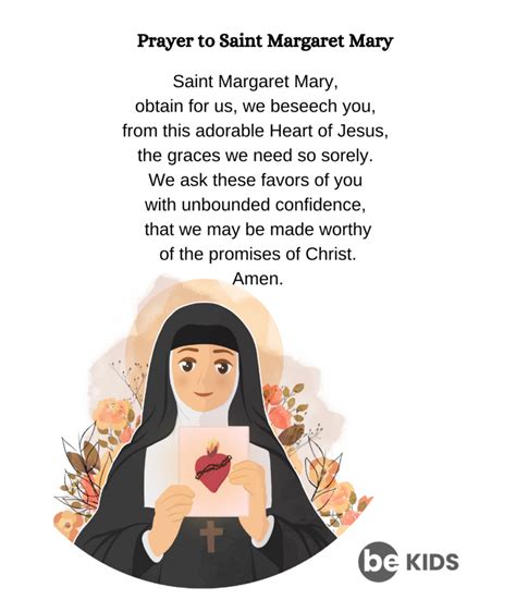 Saint Margaret Mary Alacoque - BeKids