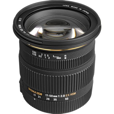 Sigma 17-50mm f/2.8 EX DC HSM Zoom Lens for Pentax DSLRs 58C109