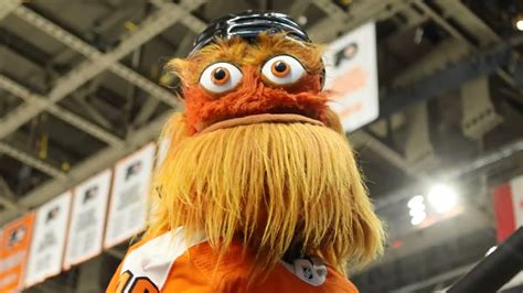 Gritty Is! The Philadelphia Flyers whacky mascot - YouTube
