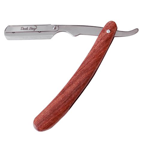 Straight Replaceable Blade Razor (Shavette) | Dark Stag